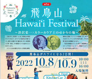 「飛鳥山ハワイ・フェスティバル」パンフレット☆彡